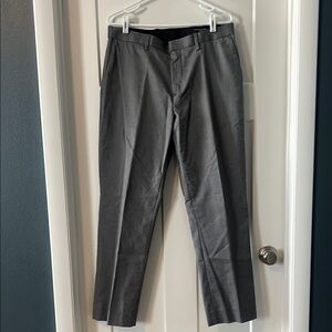 Banana Republic Gray Dress Pants with Slim Fit